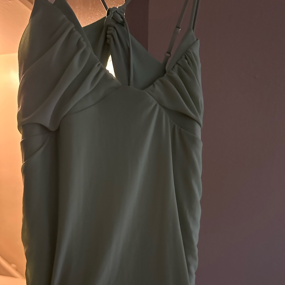 Green Oh Polly dress with tags.